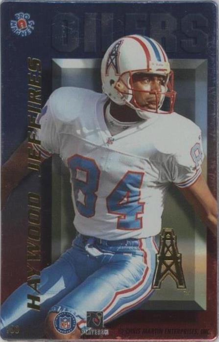 1996 Pro Magnets Haywood Jeffires #100