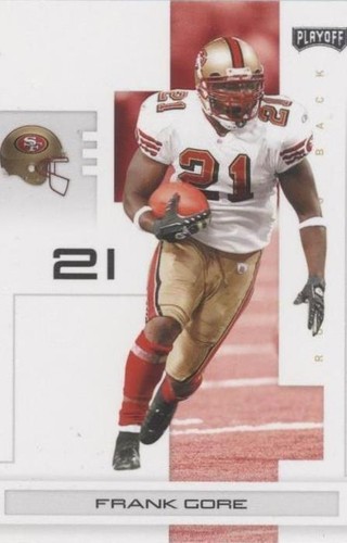 2007 Playoff NFL Playoffs Frank Gore #86