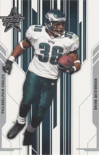 2005 Leaf Rookies & Stars Brian Westbrook #72