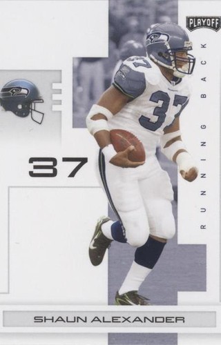 2007 Playoff NFL Playoffs Shaun Alexander #90