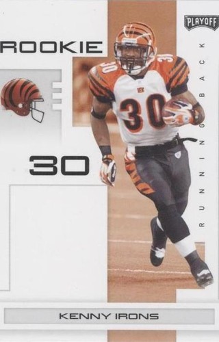 2007 Playoff NFL Playoffs Kenny Irons #120
