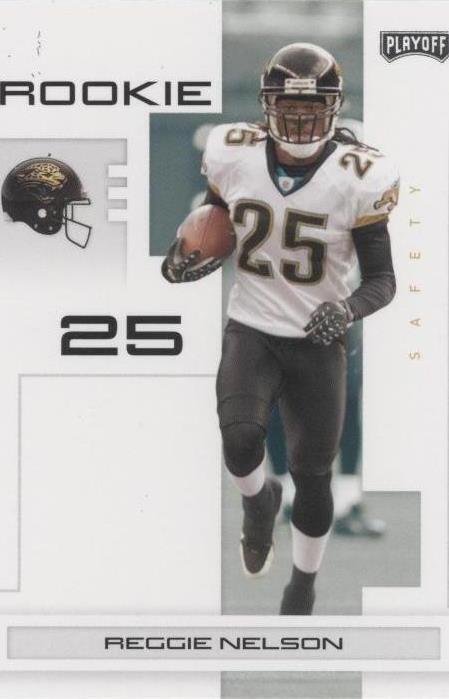 2007 Playoff NFL Playoffs Reggie Nelson #145