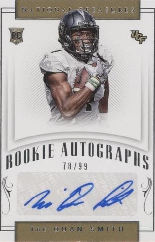 2018 Panini National Treasures Collegiate Tre'Quan Smith #151