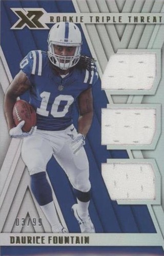 2018 Panini XR Daurice Fountain #TTM-37