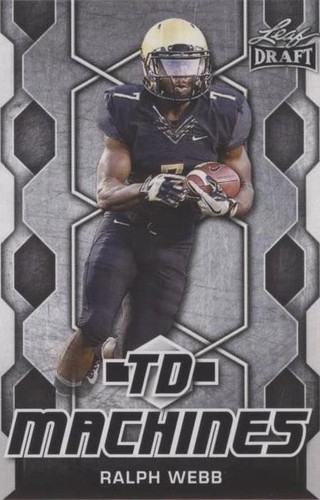 2018 Leaf Draft Ralph Webb #TD-15