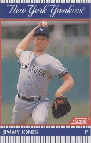 1990 Score NatWest Banks New York Yankees - Jimmy Jones #21
