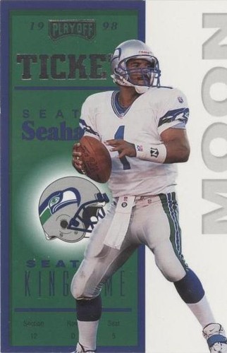 1998 Playoff Contenders Warren Moon #69