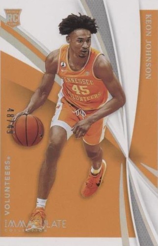 2021-22 Panini Immaculate Collection Collegiate - Keon Johnson #7