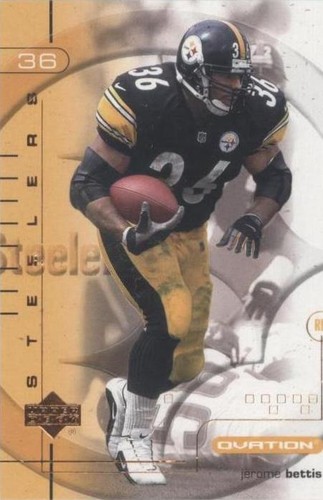 2001 Upper Deck Ovation Jerome Bettis #71