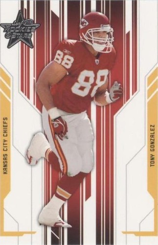 2005 Leaf Rookies & Stars Tony Gonzalez #49