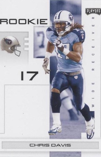 2007 Playoff NFL Playoffs Chris Davis #148