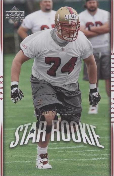 2007 Upper Deck Joe Staley #261