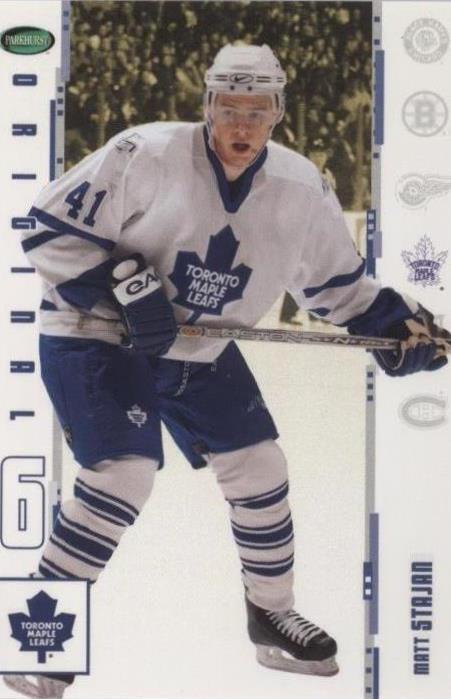 2003-04 Parkhurst Original Six Toronto Maple Leafs - Matt Stajan #9