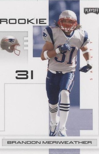 2007 Playoff NFL Playoffs Brandon Meriweather #146