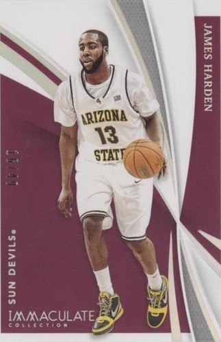 2021-22 Panini Immaculate Collection Collegiate - James Harden #20