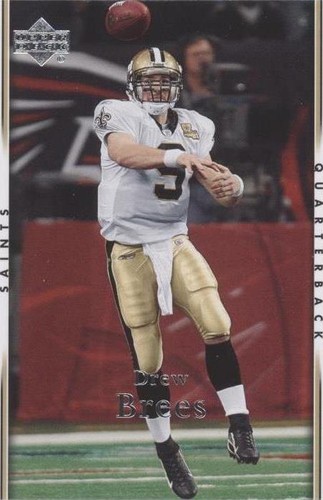 2007 Upper Deck Drew Brees #117