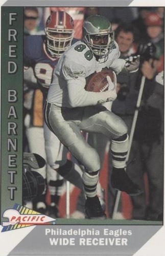 1991 Pacific Fred Barnett #382