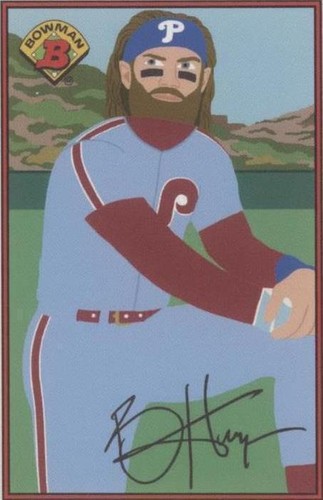 2021 Topps 1989 Bowman X Keith Shore - Bryce Harper #12