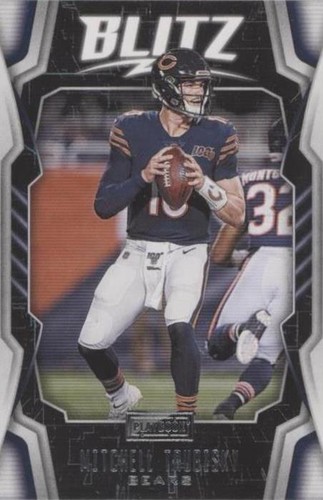 2020 Panini Playbook Mitchell Trubisky #BLITZ-23