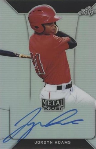 2018 Leaf Metal Draft - Jordyn Adams #BA-JA2