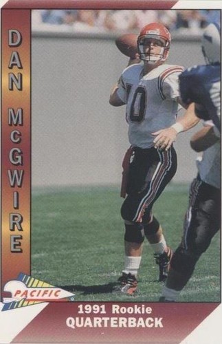 1991 Pacific Dan McGwire #544