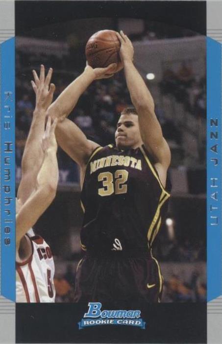 2004-05 Bowman Draft Picks & Prospects - Kris Humphries #125