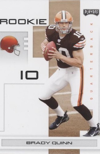 2007 Playoff NFL Playoffs Brady Quinn #104