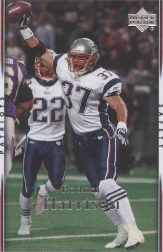 2007 Upper Deck Rodney Harrison #107