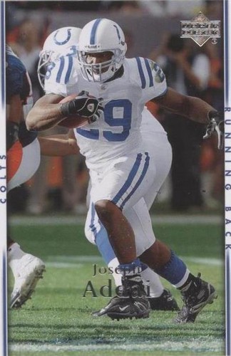 2007 Upper Deck Joseph Addai #82
