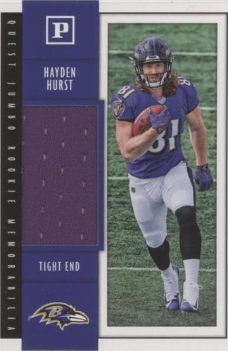 2018 Panini Hayden Hurst #QJ-HH