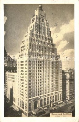 New York City Paramount Building Skyscraper