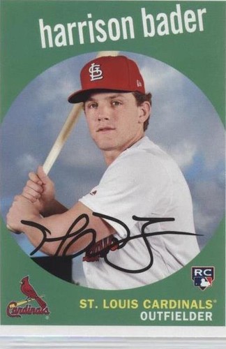 2018 Topps Archives - Harrison Bader #16