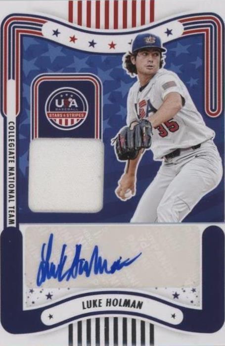 2024 Panini Stars and Stripes - Luke Holman #SM-LH