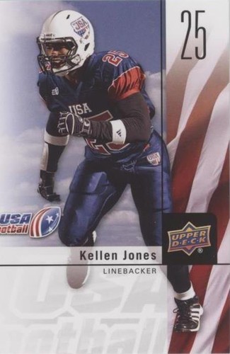 2011-12 Upper Deck USA Football Kellen Jones #18
