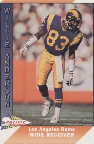1991 Pacific Willie "Flipper" Anderson #245