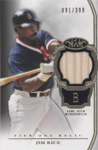2013 Topps Tier One - Jim Rice #TOR-JR