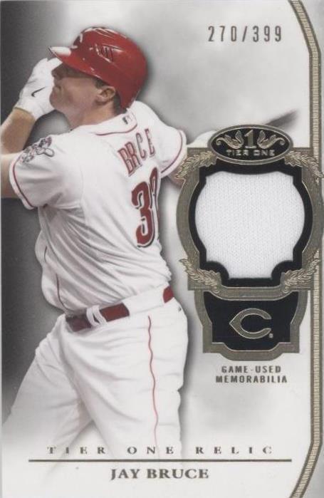 2013 Topps Tier One - Jay Bruce #TOR-JBR
