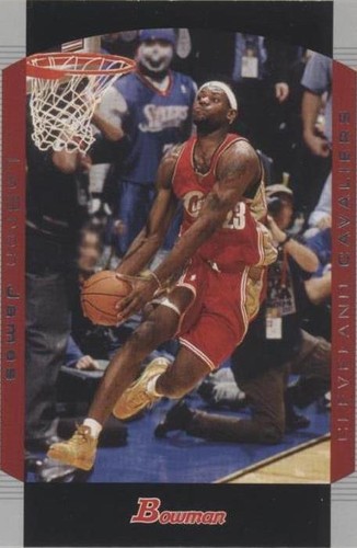 2004 Bowman Prospects Lebron James #23 - - - SGC 100 PRISTINE