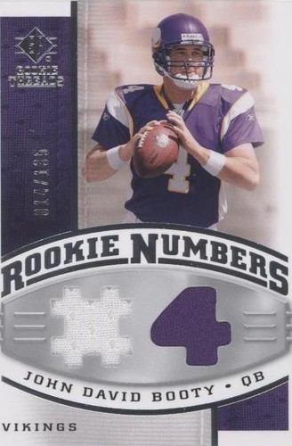 2008 SP Rookie Threads John David Booty #RN-JB