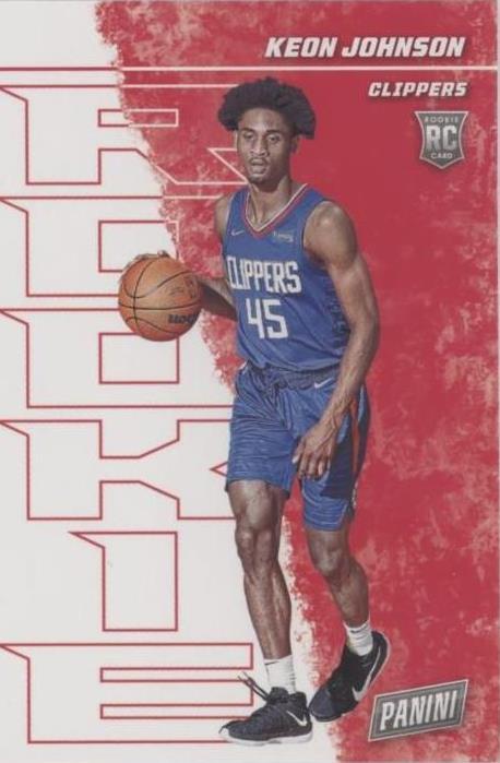 2021-22 Panini Player of the Day - Keon Johnson #71
