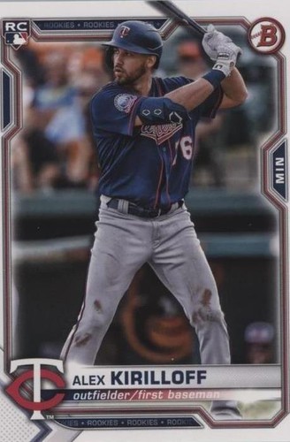 2021 Bowman - Alex Kirilloff #75