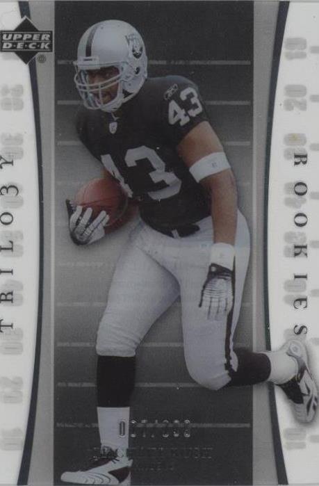 2007 Upper Deck Trilogy Michael Bush #166