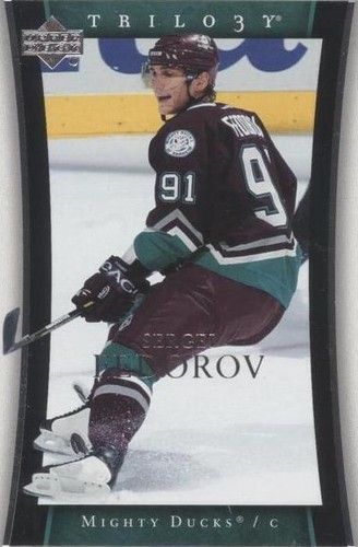 2005-06 Upper Deck Trilogy - Sergei Fedorov #3