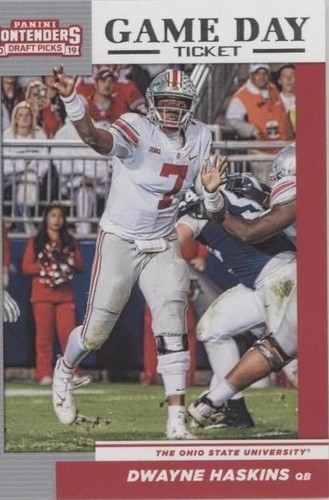 2019 Panini Contenders Draft Picks Dwayne Haskins #13