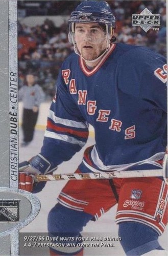 1996-97 Upper Deck - Christian Dube #296