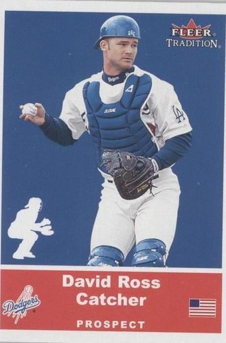 2002 Fleer Tradition Update - David Ross #U53