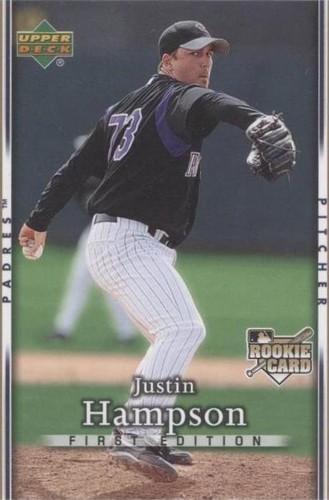 2007 Upper Deck First Edition - Justin Hampson #14
