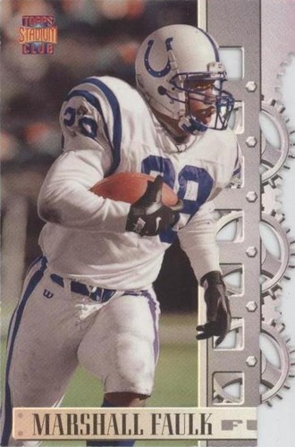 1996 Topps Stadium Club Marshall Faulk #F6B