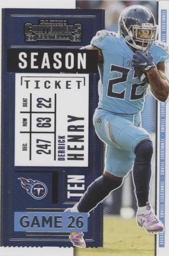2020 Panini Contenders Derrick Henry #11