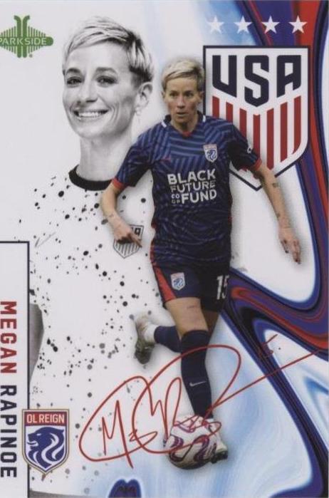 2023 Parkside USWNT One Nation One Team NWSL Megan Rapinoe #17